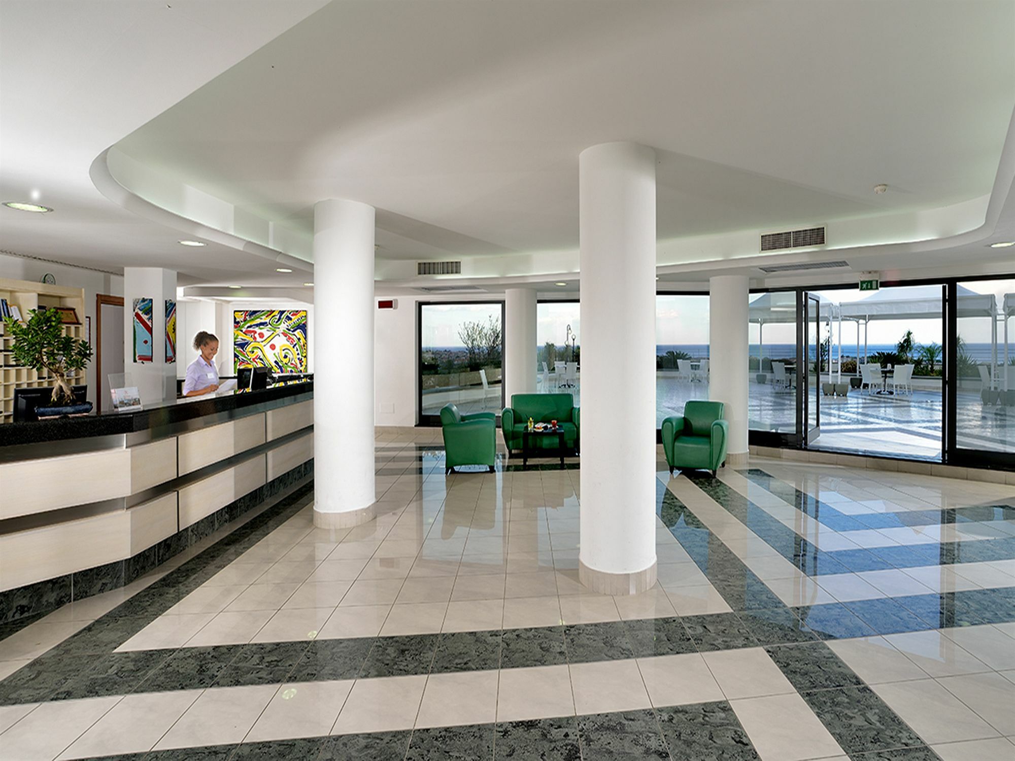 Park Hotel Mirabeau Montepaone Interiør billede